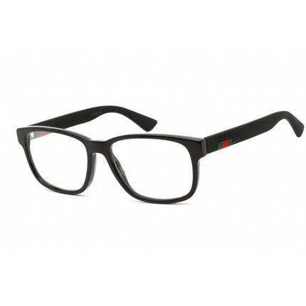 Gucci Men's Eyeglasses - Black Acetate Square Full Rim Frame Clear Lens | GG0011O 005 ,