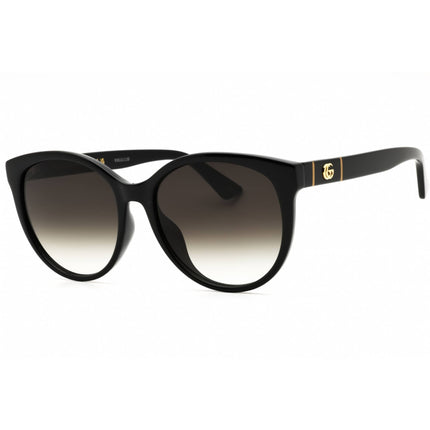 Gucci Women's Sunglasses - Black Injected Propionate Round Shape Frame | GG0636SK 001 ,