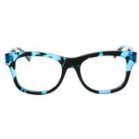 Gucci Men's Eyeglasses - Havana Acetate Square Shape Full Rim Frame | GG1332O 006 ,