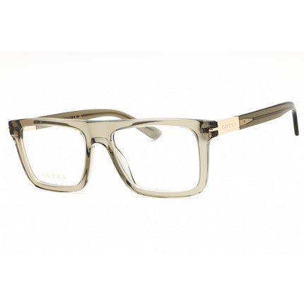 Gucci Men's Eyeglasses - Brown Acetate Full Rim Frame Transparent Lens | GG1504O 004 ,