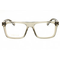 Gucci Men's Eyeglasses - Brown Acetate Full Rim Frame Transparent Lens | GG1504O 004 ,