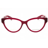 Gucci Women's Eyeglasses - Fuchsia Injected Propionate Cat Eye Full Rim | GG1581O 003 ,