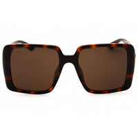 Gucci Women's Sunglasses - Havana Injected Propionate Oversized Frame | GG1692SA 002 ,