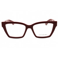 Gucci Women's Eyeglasses - Burgundy Injected Propionate Cat Eye Frame | GG1715O 003 ,