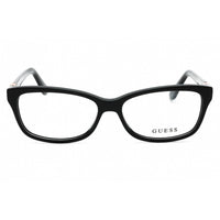 Guess Women's Eyeglasses - Shiny Black Acetate Cat Eye Full Rim Frame | GU2948 001 ,