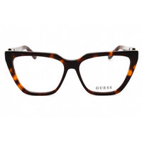 Guess Women's Eyeglasses - Dark Havana Acetate Cat Eye Full Rim Frame | GU2985 052 ,