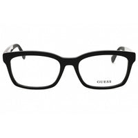 Guess Men's Eyeglasses - Shiny Black Acetate Square Shape Full Rim Frame | GU50252 001 ,