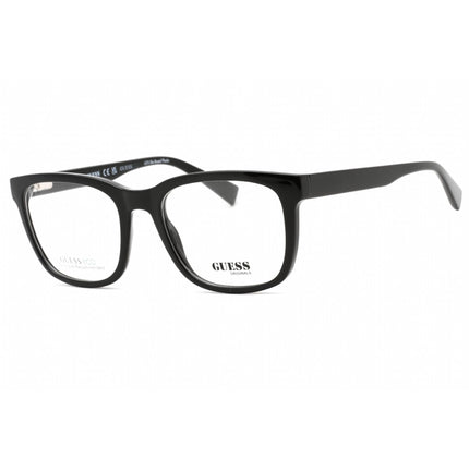 Guess Unisex Eyeglasses - Shiny Black Injected Propionate Square Frame | GU8281 001 ,