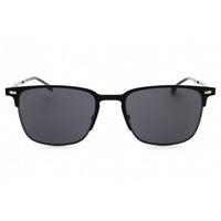 Hugo Boss Men's Sunglasses - Matte Black Metal Square Full Rim Frame | 1019/S 0003 00 ,
