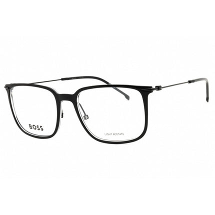Hugo Boss Men's Eyeglasses - Black Plastic Square Full Rim Frame | BOSS 1484 0SUB 00 ,