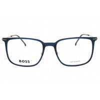 Hugo Boss Men's Eyeglasses - Blue Ruthenium Plastic Square Frame | BOSS 1484 0DTY 00 ,