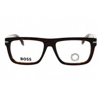 Hugo Boss Men's Eyeglasses - Havana Plastic Square Full Rim Frame | BOSS 1503 0086 00 ,