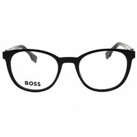 Hugo Boss Men's Eyeglasses - Black Plastic Cat Eye Full Rim Frame | BOSS 1577 0807 00 ,
