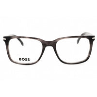 Hugo Boss Men's Eyeglasses - Grey Horn Plastic Square Shape Frame | BOSS 1602 02W8 00 ,