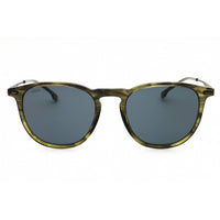 Hugo Boss Men's Sunglasses - Ruthenium Green Horn Full Rim Frame | BOSS 1639/S 0XYG IR ,