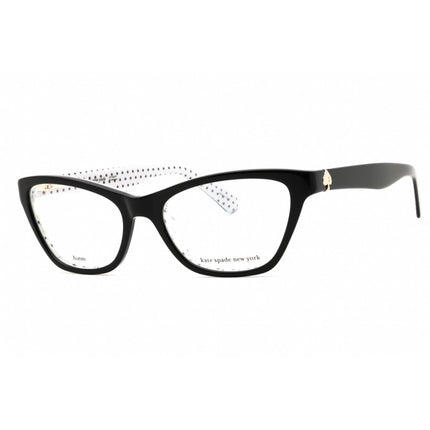 Kate Spade Women's Eyeglasses - Black Plastic Cat Eye Full Rim Frame | Alaysha 0807 00 ,