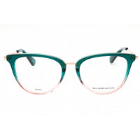 Kate Spade Men's Eyeglasses - Teal Plastic Cat Eye Full Rim Frame | VALENCIA/G ZI9 ,