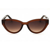 Kenneth Cole New York Women's Sunglasses - Shiny Dark Brown Full Rim | KC00003 48F ,