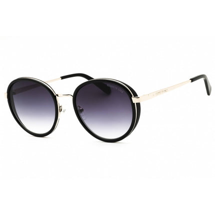 Kenneth Cole New York Women's Sunglasses - Shiny Black Round Full Rim | KC00006 01B ,