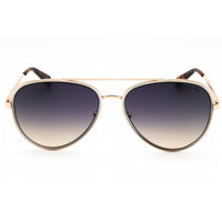Kenneth Cole New York Women's Sunglasses - Gold Metal Aviator Full Rim | KC00023 32W ,