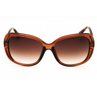 Kenneth Cole New York Women's Sunglasses - Shiny Dark Brown Full Rim | KC00031 48F ,