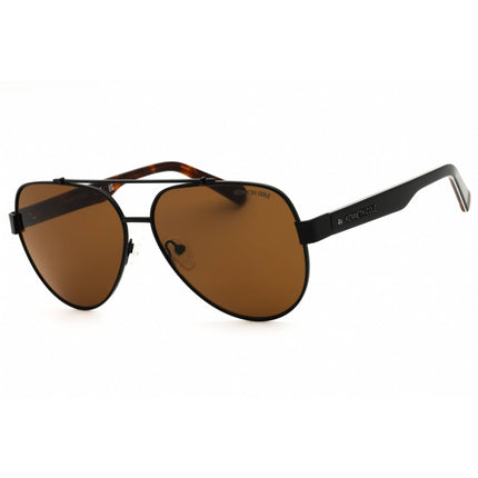 Kenneth Cole New York Men's Sunglasses - Shiny Black Aviator Full Rim | KC00034 01E ,