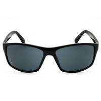 Kenneth Cole Reaction Men's Sunglasses - Shiny Black Rectangular Frame | KC1384 01A ,