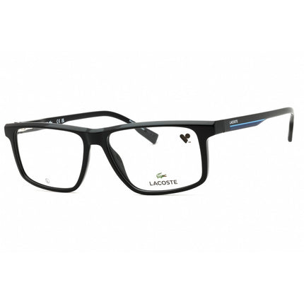 Lacoste Men's Eyeglasses - Black Injected Propionate Rectangular Full Rim | L2959 001 ,