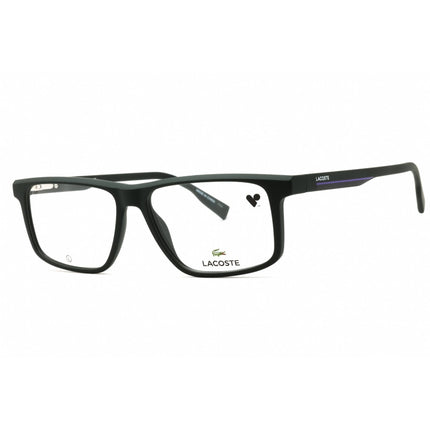 Lacoste Men's Eyeglasses - Matte Green Injected Propionate Full Rim Frame | L2959 301 ,