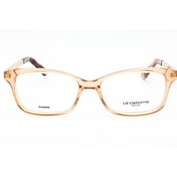 Liz Claiborne Women's Eyeglasses - Peach Plastic Cat Eye Shape Frame | L 441 0733 00 ,