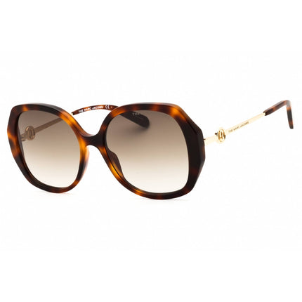 Marc Jacobs Women's Sunglasses - Havana 2 Plastic Oversized Frame | MARC 581/S 005L HA ,