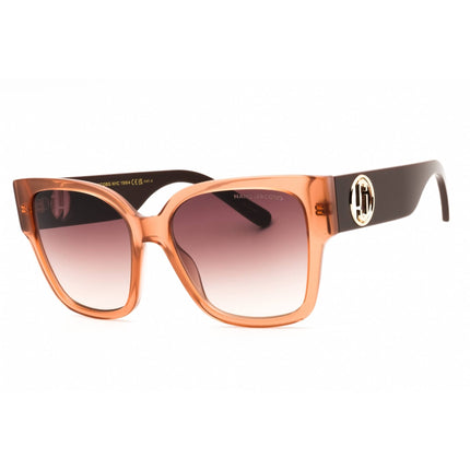 Marc Jacobs Women's Sunglasses - Brick Plastic Square Full Rim | MARC 698/S 02LF HA ,