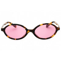Miu Miu Women's Sunglasses - Honey Havana Acetate Oval Shape Frame | 0MU 04ZSF VAU50D ,