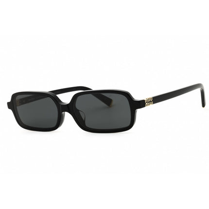Miu Miu Women's Sunglasses - Black Acetate Rectangular Shape Frame | 0MU 11ZSF 16K5S0 ,