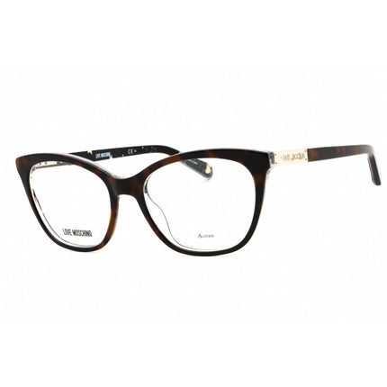 Moschino Love Women's Eyeglasses - Hvn Plastic Cat Eye Full Rim Frame | MOL563 0086 00 ,