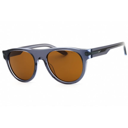 Nike Unisex Sunglasses - Smoke Acetate Round Full Rim | NIKE CRESCENT III EV24019 013 ,