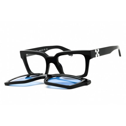 Off-White Men's Sunglasses - Black Acetate Square Frame | CLIP ON OERI14CC99PLA0011045 ,