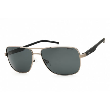 Polaroid Core Men's Sunglasses - Ruthenium Black Metal Full Rim | Pld 2042/S 0FAE 00 ,