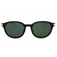 Polaroid Core Unisex Sunglasses - Black Green Round Frame | PLD 4148/G/S/X 07ZJ UC ,