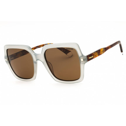 Polaroid Core Women's Sunglasses - Green Plastic Square Frame | PLD 4165/S/X 01ED SP ,