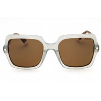 Polaroid Core Women's Sunglasses - Green Plastic Square Frame | PLD 4165/S/X 01ED SP ,