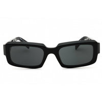 Prada Unisex Sunglasses - Black Acetate Rectangular Full Rim Frame | 0PR 27ZS 16K08Z ,