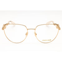 Roberto Cavalli Women's Eyeglasses - Shiny Rose Gold Cat Eye Full Rim | VRC053M 0300 ,