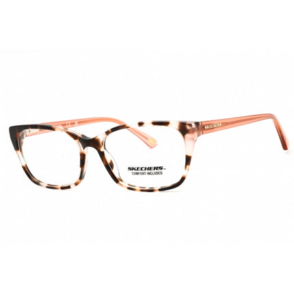 Skechers Women's Eyeglasses - Red Havana Acetate Cat Eye Full Rim Frame | SE2210 054 ,