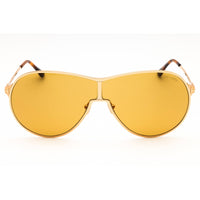 Tom Ford Unisex Sunglasses - Shiny Deep Gold Metal Oversized Shape Frame | FT1174 30E ,
