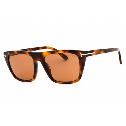 Tom Ford Men's Sunglasses - Blonde Havana Acetate Square Full Rim Frame | FT1175 53E ,
