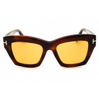 Tom Ford Women's Sunglasses - Blonde Havana Acetate Cat Eye Shape Frame | FT1191 53E ,