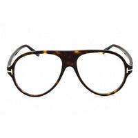 Tom Ford Men's Eyeglasses - Dark Havana Acetate Aviator Full Rim Frame | FT5012-B 052 ,