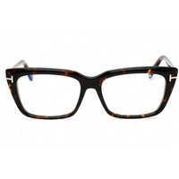 Tom Ford Women's Eyeglasses - Dark Havana Acetate Cat Eye Shape Frame | FT5894-B 052 ,