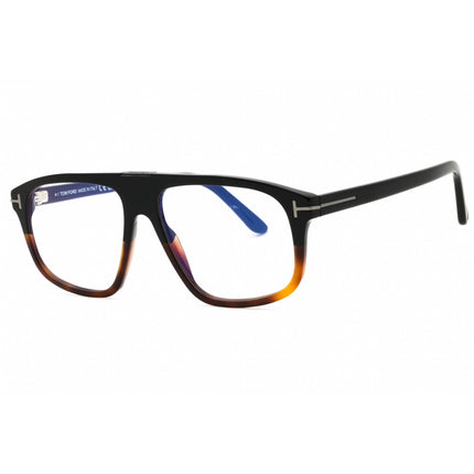 Tom Ford Men's Eyeglasses - Havana/Other Acetate Navigator Full Rim | FT5901-B-N 056 ,
